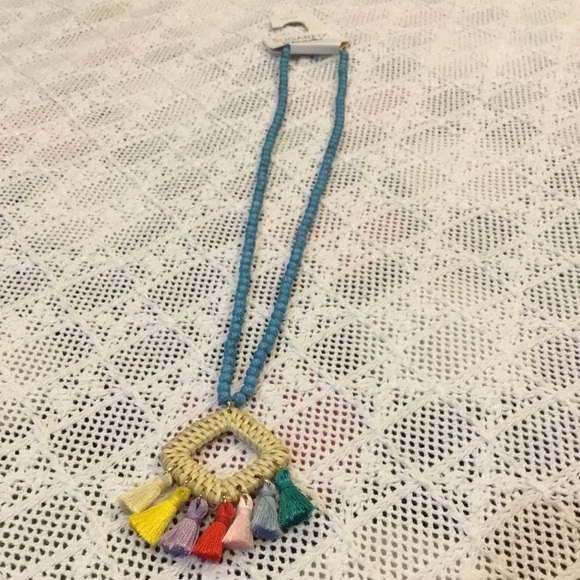 BaubleBar Jewelry - SUGARFIX BY BAUBLEBAR Tassel Boho Necklace NWT